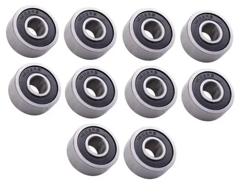 (10 Each) 1602-2RS Sealed Radial Ball Bearing 1/4 ID X 11/16 OD X 5/16 Wide