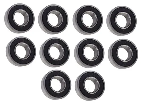 (10 Each) 1607-2RS Sealed Radial Ball Bearing 7/16 ID X 29/32 OD X 5/16 Wide