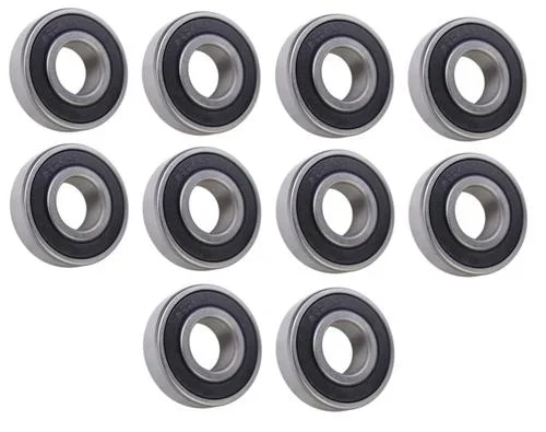 (10 Each) 6204-2RS, 6204LLU, 204PP Sealed Radial Ball Bearing 20X47X14 SpinCo