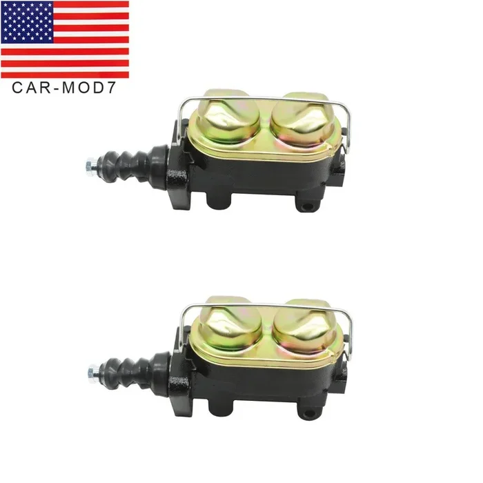 2PCS Master Cylinder D127519 for Case Backhoe 480D 580E 580G 580SD US
