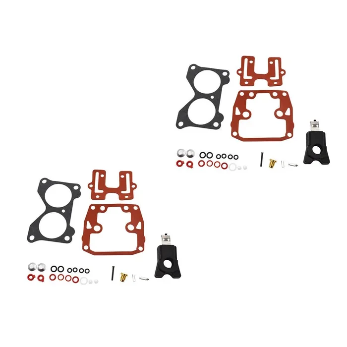 2set Carburetor Rebuild Kit for Johnson Evinrude V4 85 90 100 115 125 140 HP Hot