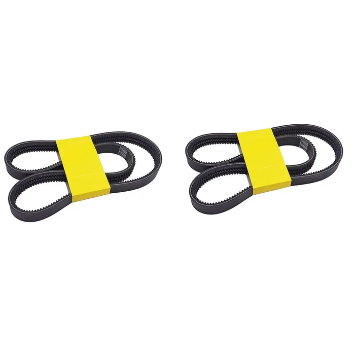2X 6726898 3 Groove Drive Belt for Bobcat 753 763 773 S150 S160 S175 S185 T180