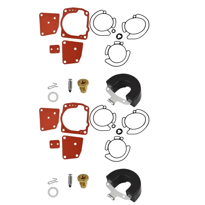 2x Carburetor Rebuild Kit Fits For Johnson Evinrude 100HP 1998-2001 New