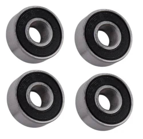 (4 Each) R3-2RS Sealed Radial Ball Bearing 3/16 ID X 1/2 OD X 0.196″ Wide SpinCo