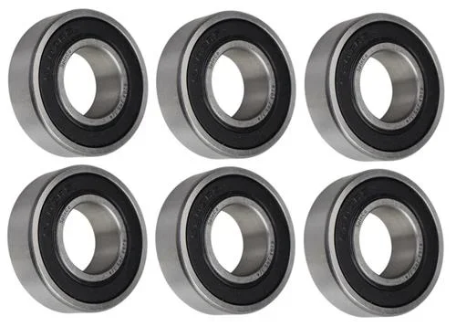 (6 Each) 6203-2RS-3/4, 6203LLU12, 203PP12 Sealed Radial Ball Bearing 0.75″X40X12