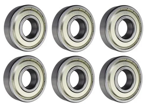 (6 Pack) 6305-ZZ, 6305-2Z, 305SS Shielded Radial Ball Bearing 25X62X17 SpinCo