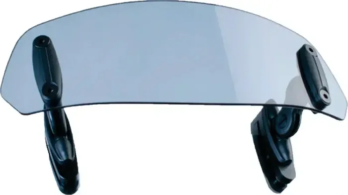 6320H Windscreen Clip On Visor Smoke 250x100mm