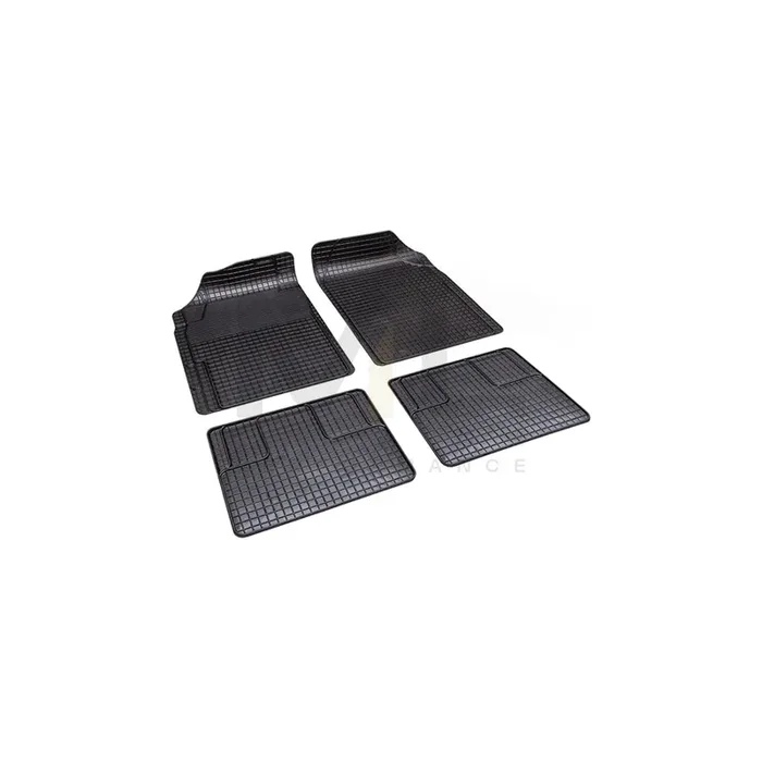 ALCA Universal fit, CarProtect, Universal 732000 Floor mat set Elastomer, Front, Rear, Quantity 4, Black