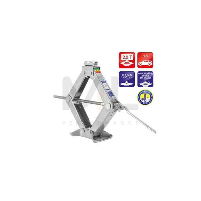 ALCA X-Power 436200 Jack 2t, Mechanical, Passenger cars, Scissor jacks