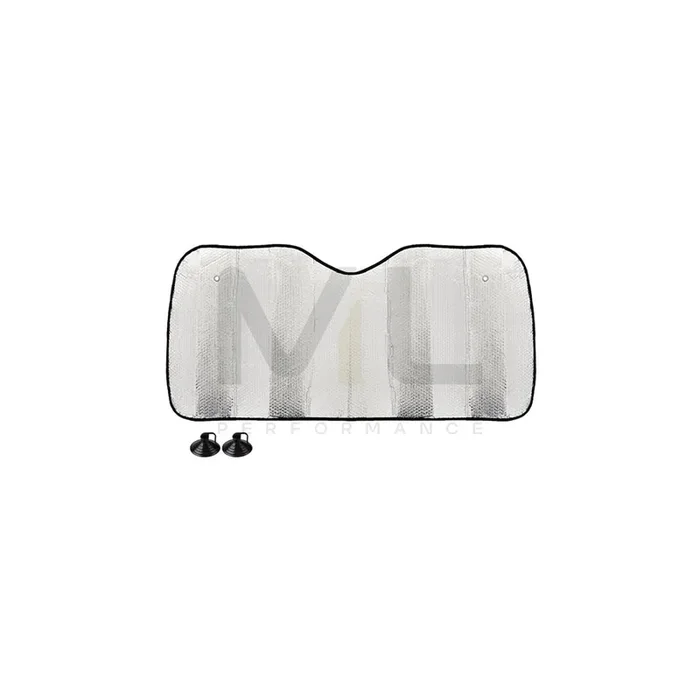 AMiO 01531 Car sun shade Silver, PE (Polyethylene), Quantity 1