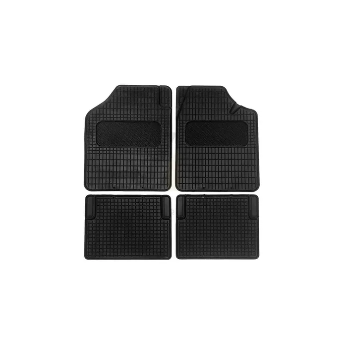 AMiO Tailored, RCM-02 01710 Floor mat set Elastomer, Front and Rear, Quantity 4, Black