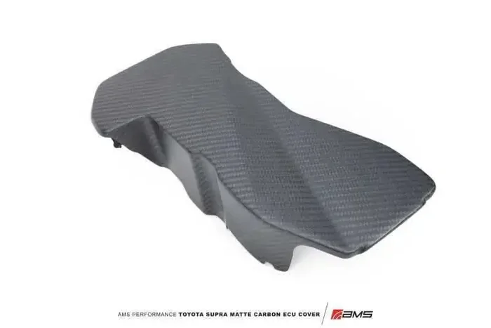 AMS Performance 2020+ Toyota GR Supra Carbon Fiber ECU Cover – Matte Carbon