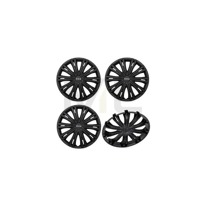 ARGO 14 GIGA BLACK Wheel trims 14 Inch Black