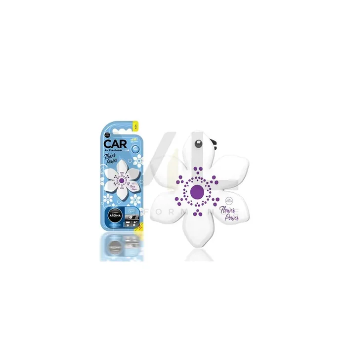 AROMA CAR Flower Power A92555 Car air freshener Blister Pack