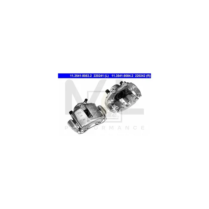 ATE 11.3541-8083.2 Brake Caliper with holder