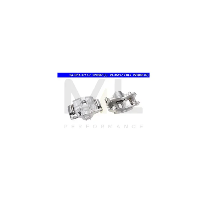 ATE 24.3511-1717.7 Brake Caliper without holder