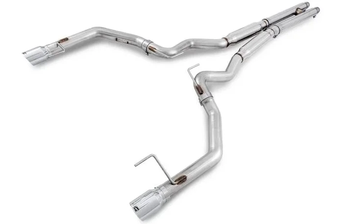 AWE Tuning Track Edition Cat-Back – Dual C For Ford Mustang