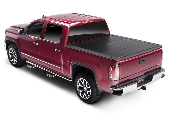 BakFlip FiberMax Tonneau Cover: 15-18 Silverado/Sierra, 19 Legacy/Limited 6’7″ Bed (’14 1500 Only, 15-19 1500/2500/3500) – 1126121