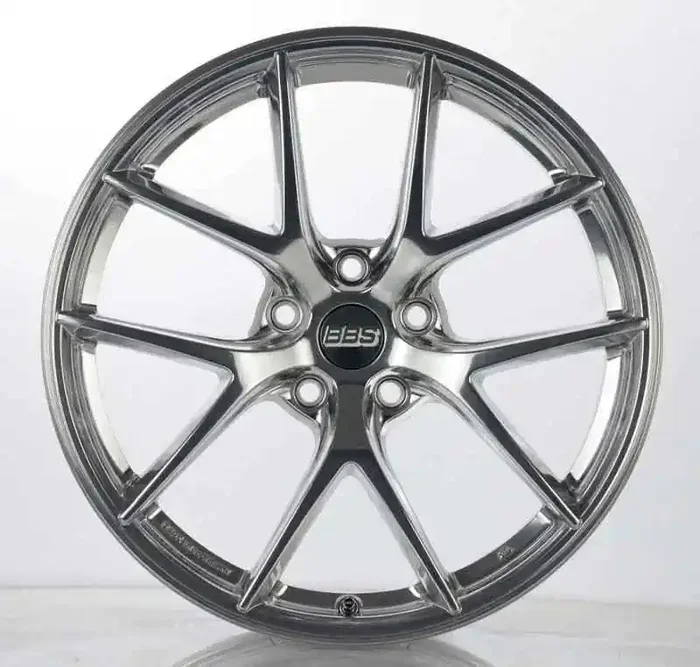 BBS CI-R 19×9 5×120 ET44 Ceramic Polished Rim Protector Wheel -82mm PFS/Clip Required