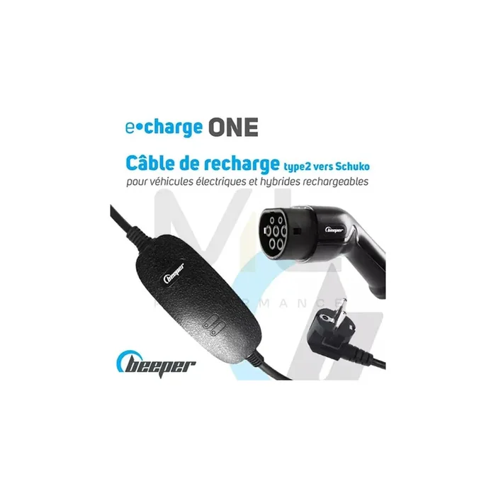 BEEPER HYB01-5 Portable charger 2.3 kW, CEE 7/7, Charging plug type 2, 10A, 210V, 250V