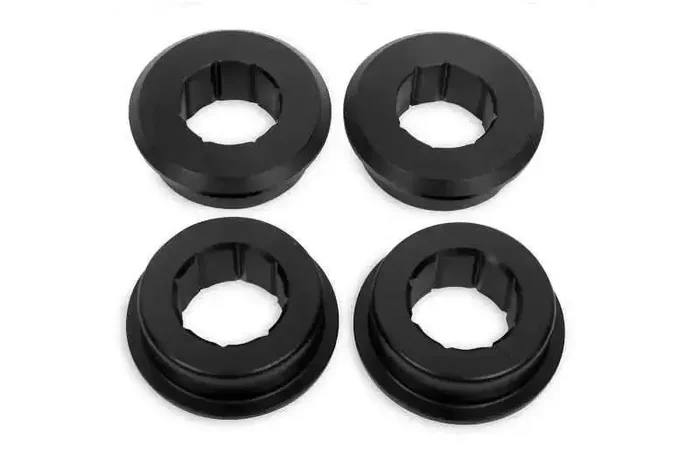 BMR 08-18 Dodge Challenger Rear Lower Delrin Control Arm Bushing Kit – Black