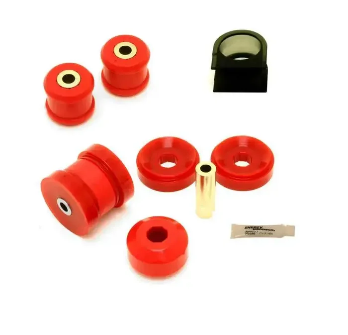 BMR 10-15 5th Gen Camaro Front Suspension Bushing Kit (BK008 BK018 BK019) – Black/Red