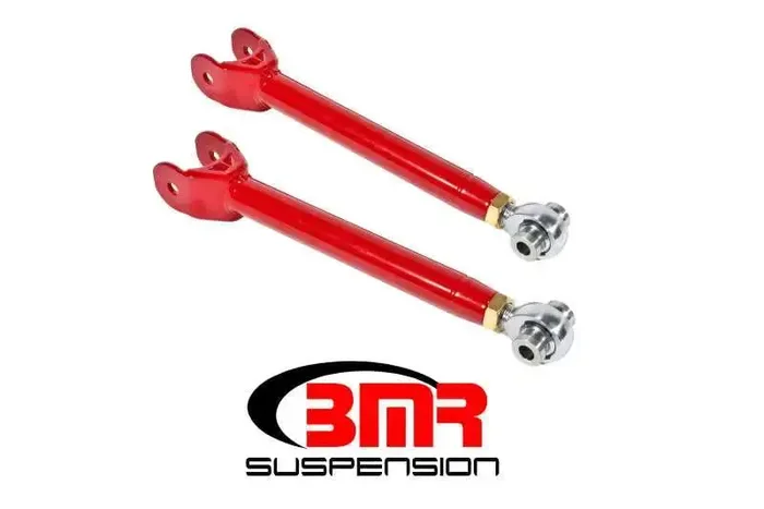 BMR 16-17 6th Gen Camaro Upper Control Arms Single Adj. Rod Ends – Red