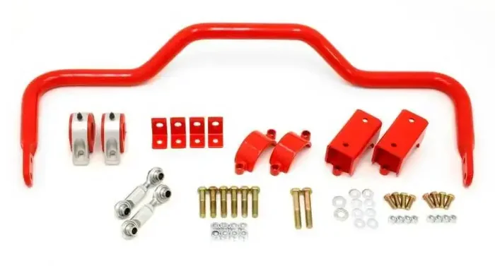 BMR 64-72 A-Body w/ 3.25in Axles Rear Solid 1.375in Xtreme Anti-Roll Bar Kit – Red