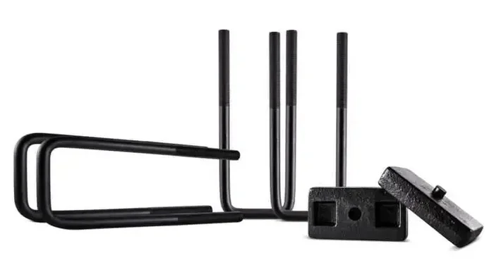 Body Armor 4×4 14-18 Chevy Silverado 1500 2WD/4WD 1in Block and U Bolt Kit