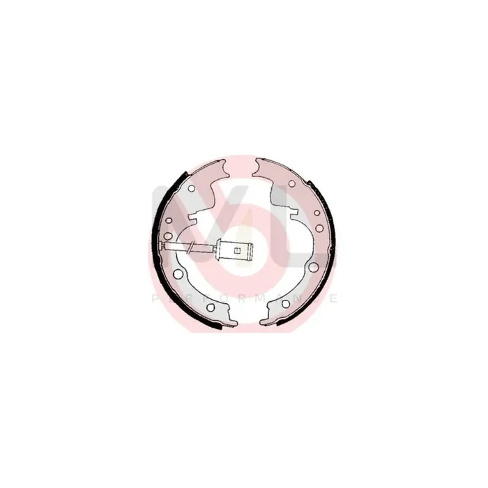 BREMBO S A6 505 Brake Shoe Set for IVECO Daily
