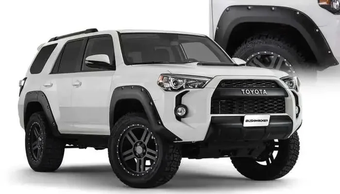 Bushwacker 14-18 Toyota 4Runner Pocket Style Flares 4pc Excludes Limited – Black