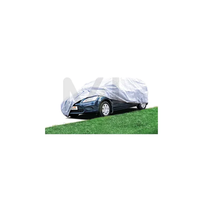CARPASSION 10025 Car cover full-size, L 450×150 cm, Grey