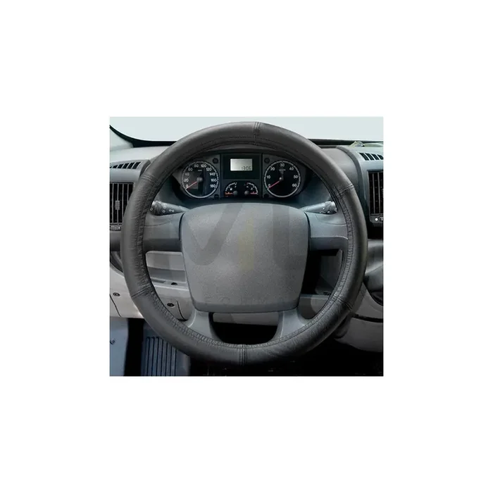 CARPASSION 10066 Steering wheel cover Ø 49-51cm, Leather