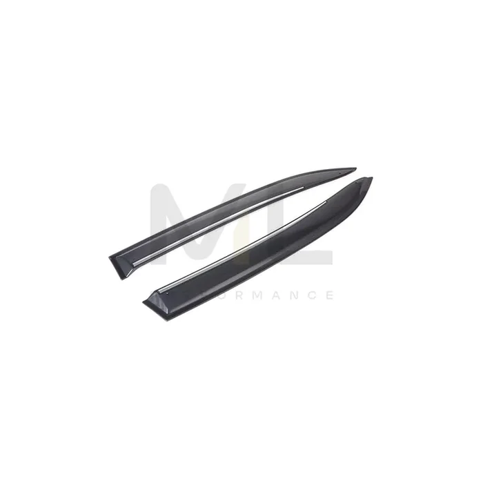 ClimAir CLS0042574D Wind Deflectors, Rear, Black