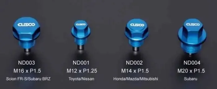 Cusco Neodymium Magnetic Drain Bolt – Honda/Mazda/Mitsubishi/Suzuki
