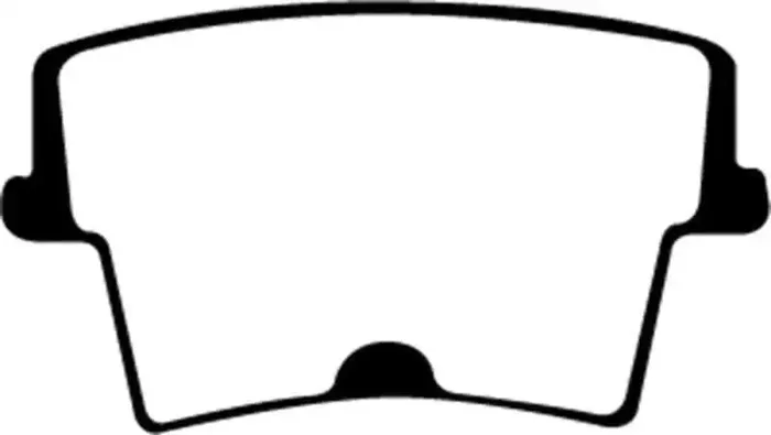 EBC 05-10 Chrysler 300C 5.7 Redstuff Rear Brake Pads