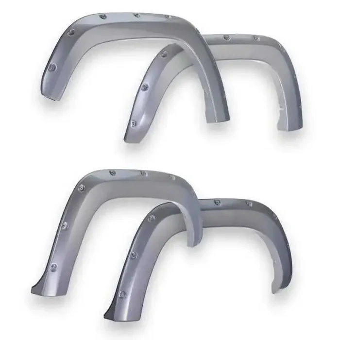EGR 11-15 Ford Super Duty Bolt-On Look Color Match Fender Flares – Set – Ingot Silver
