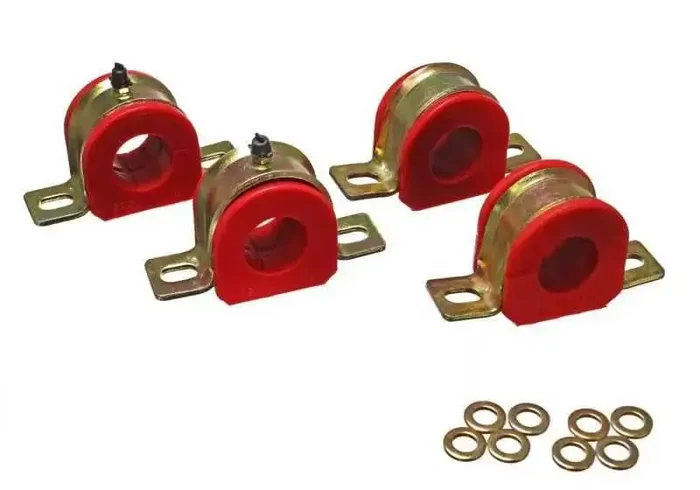 Energy Suspension 1-1/4in Gm Greaseable S/B Set – Red