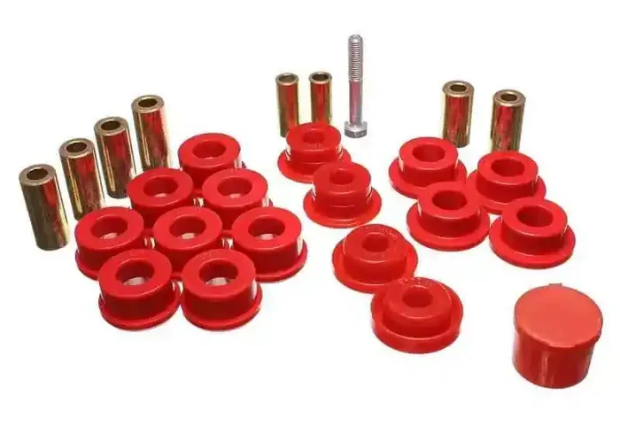 Energy Suspension Control Arm Bushings – Front – Red