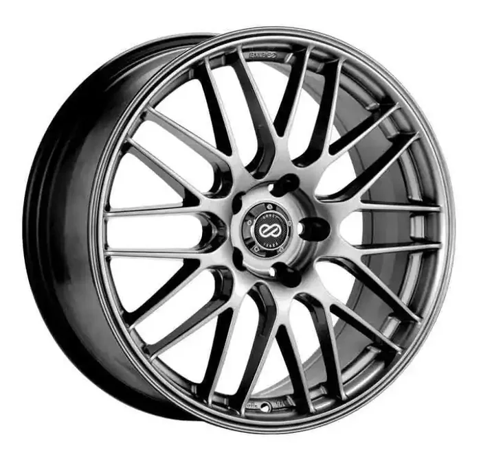 Enkei EKM3 17×7 5×114.3 38mm Offset 72.6 Bore Diameter Hyper Silver Wheel