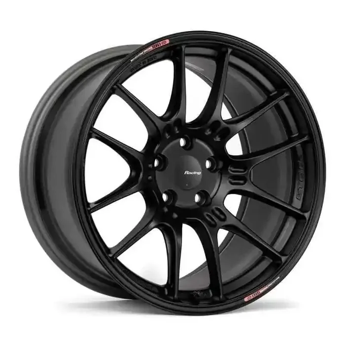 Enkei GTC02 18×10.5 5×114.3 22mm Offset 75mm Bore Matte Black Wheel