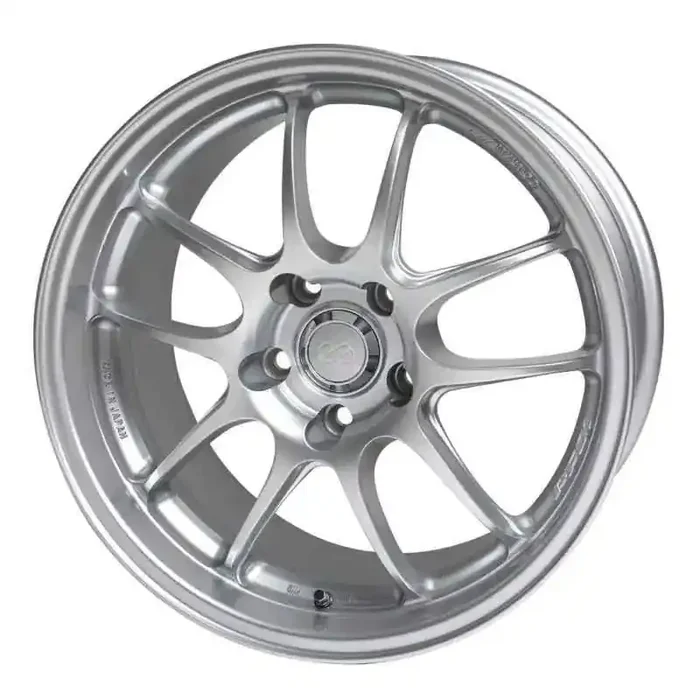 Enkei PF01 17×9 5×114.3 48mm Offset 75mm Bore Diameter Silver Wheel
