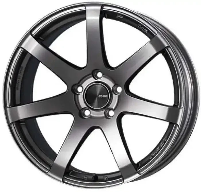 Enkei PF07 18×9.5 5×114.3 15mm Offset Dark Silver Wheel *Special Order/No Cancel*
