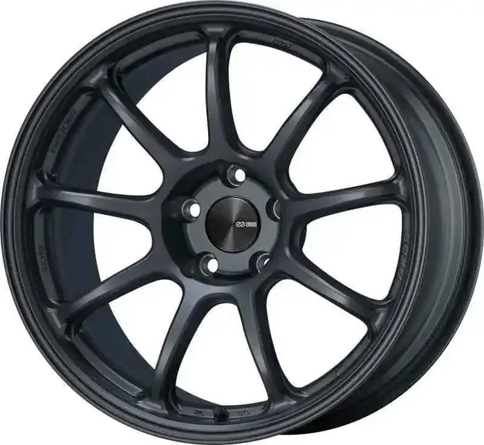 Enkei PF09 18×9 5×114.3 42mm Offset 75mm Bore Matte Gunmetal Wheel