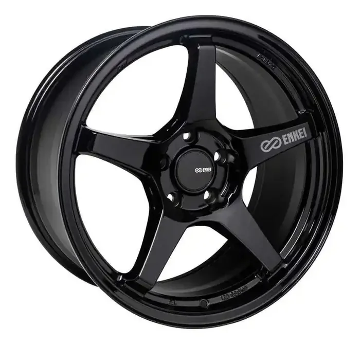 Enkei TS-5 18×8 5×114.3 40mm Offset 72.6mm Bore Gloss Black