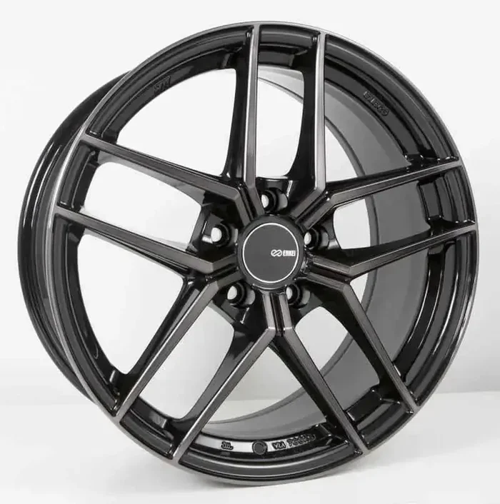Enkei TY5 19×9.5 5×114.3 35mm Offset 72.6mm Bore Pearl Black Wheel