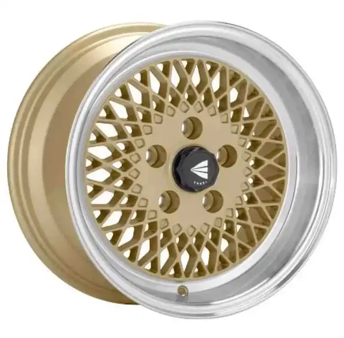 Enkei92 Classic Line 15×7 38mm Offset 4×100 Bolt Pattern Gold Wheel