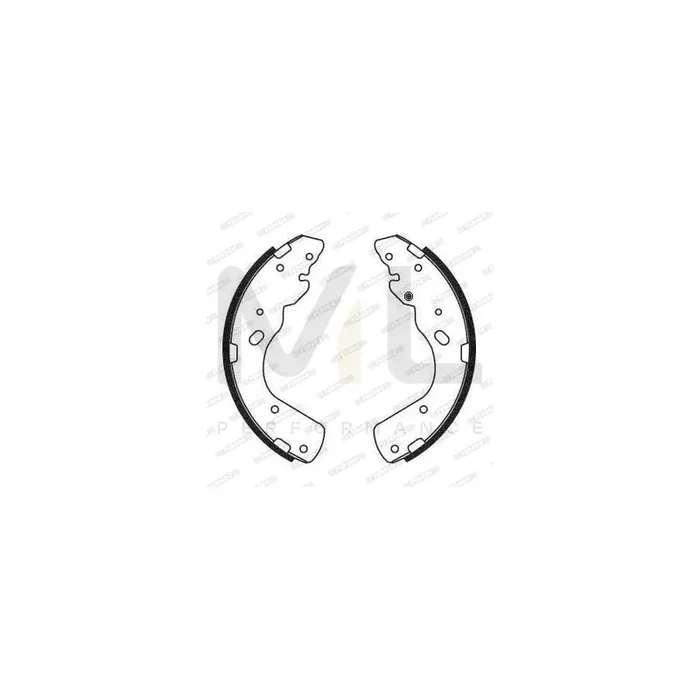 Ferodo Premier FSB684 Brake Shoe Set