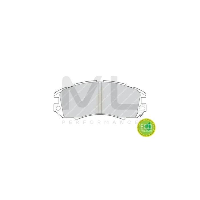 Ferodo Premier FSB75 Brake Shoe Set for Saab 99