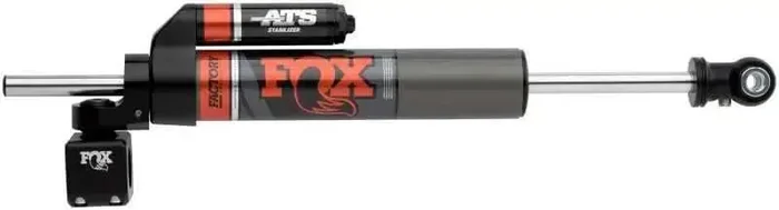 Fox 2007+ Jeep JK 2.0 Factory Series ATS Steering Stabilizer 22.15in Ext L – Orange Heritage Logo